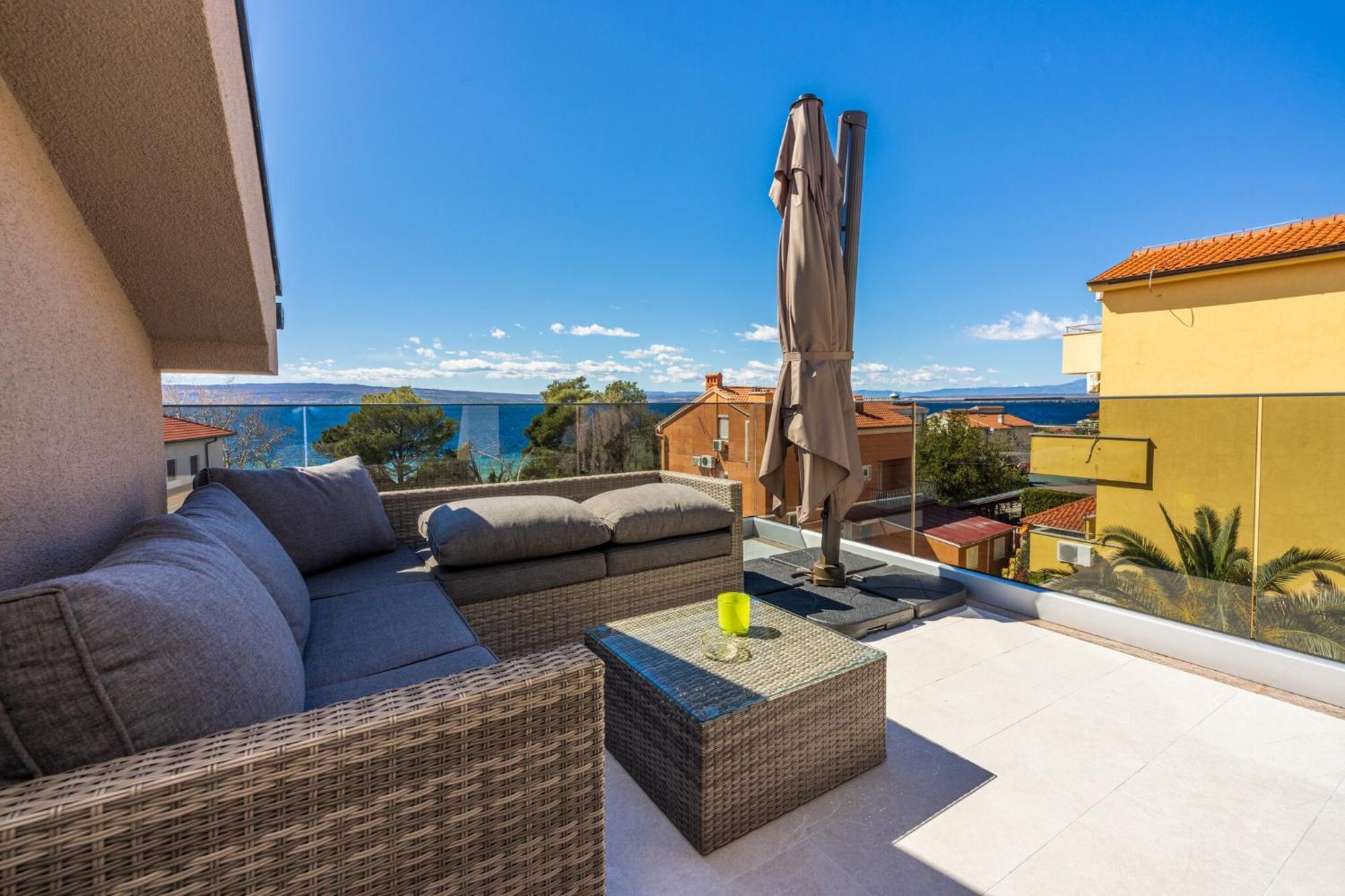 Villa Vadaga Crikvenica Eksteriør bilde
